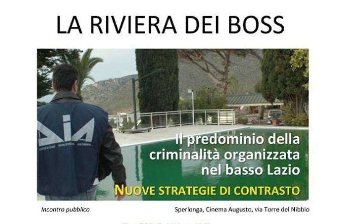 Mafie nel basso Lazio, è già polemica sul convegno