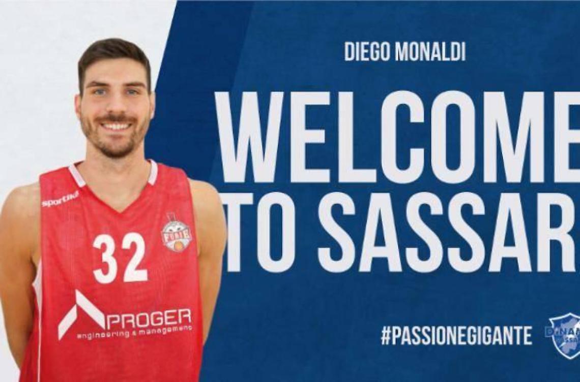 Basket,  il cestista di Aprilia Diego Monaldi giocherà in serie A con la Dinamo Sassari 