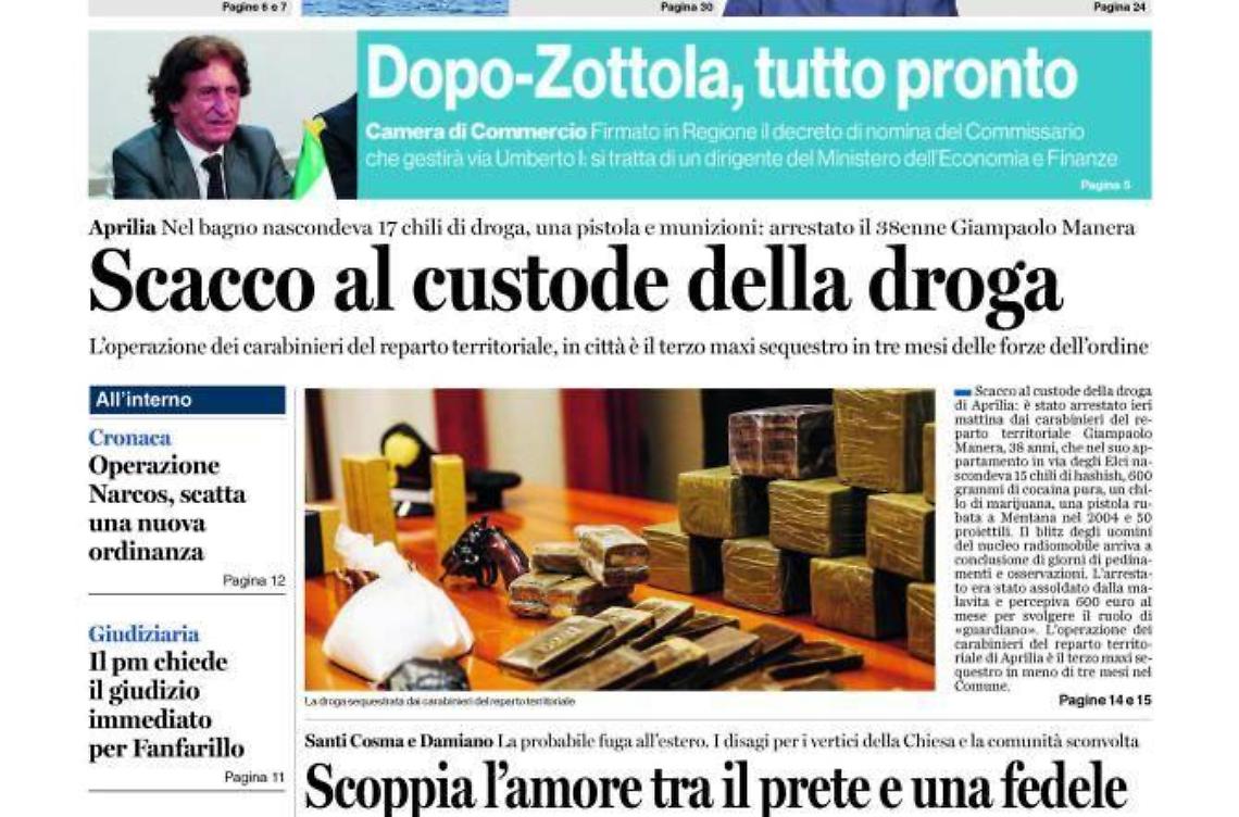 Chiedi al tuo edicolanteLatina Oggi e Il Giornale