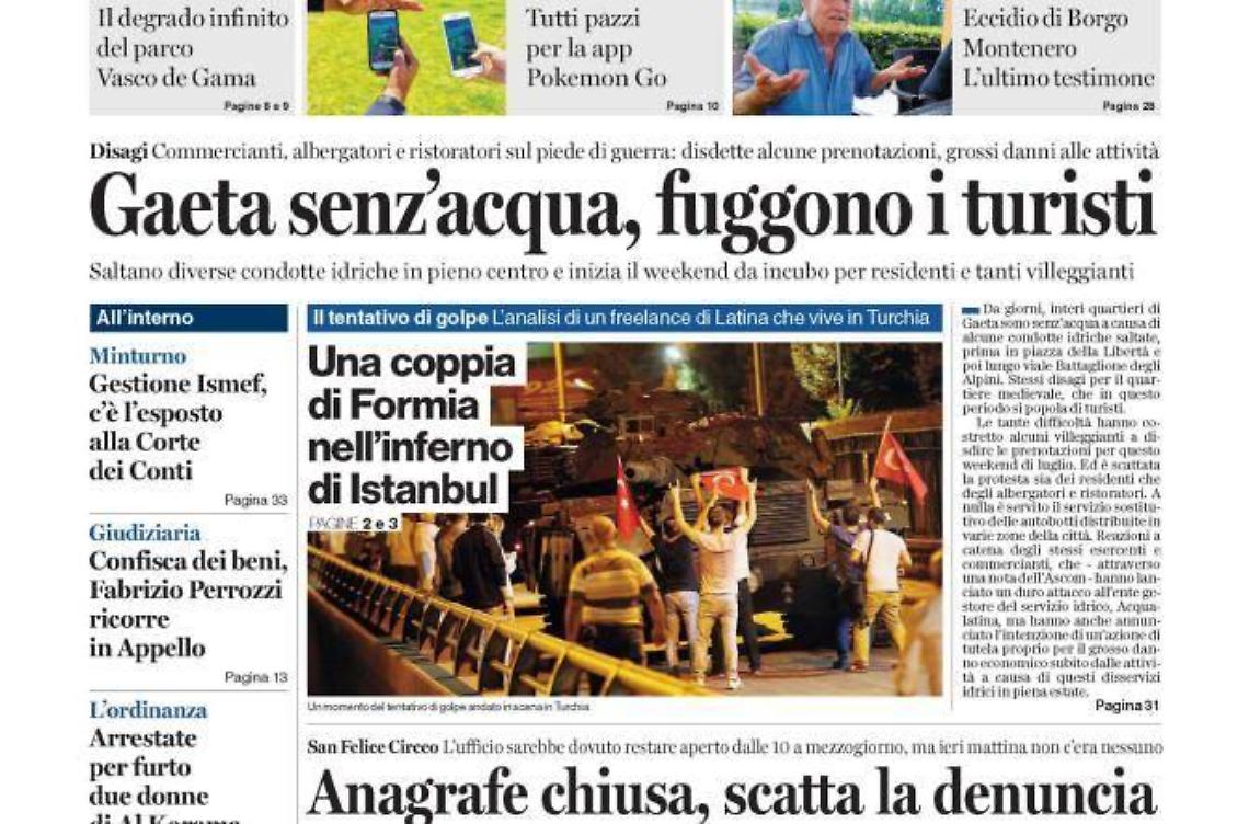 Chiedi al tuo edicolanteLatina Oggi e Il Giornale