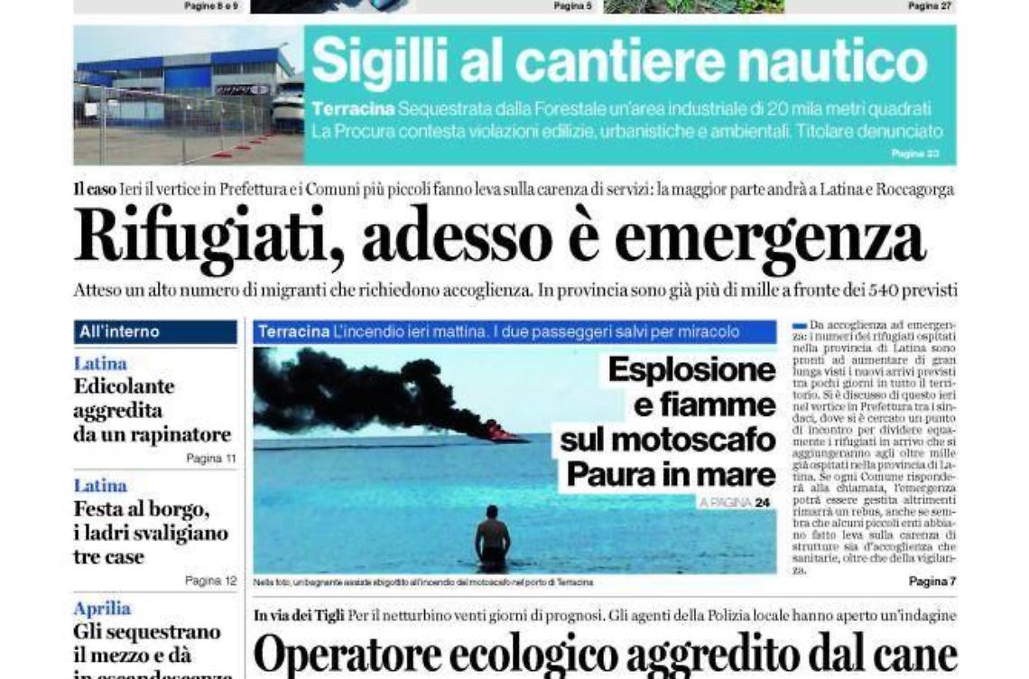 Chiedi al tuo edicolanteLatina Oggi e Il Giornale
