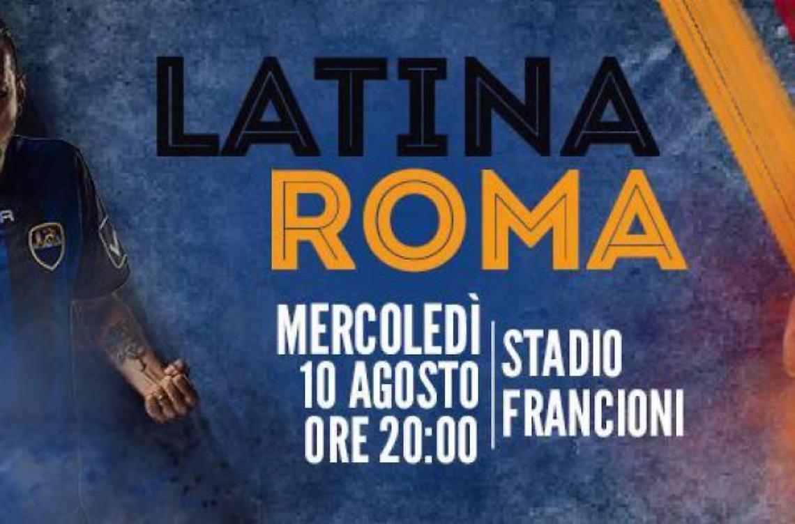 Latina - Roma, amichevole da sold-out al Francioni