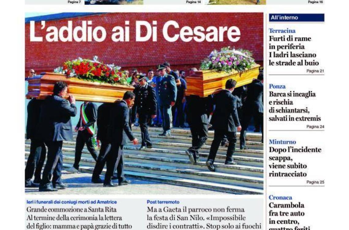 Chiedi al tuo edicolanteLatina Oggi e Il Giornale