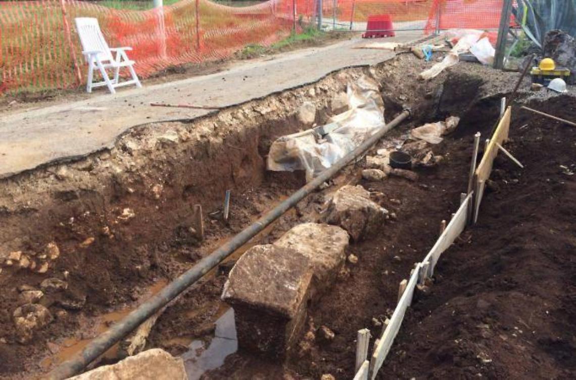 Spuntano i reperti romani nell'area di San Silviano