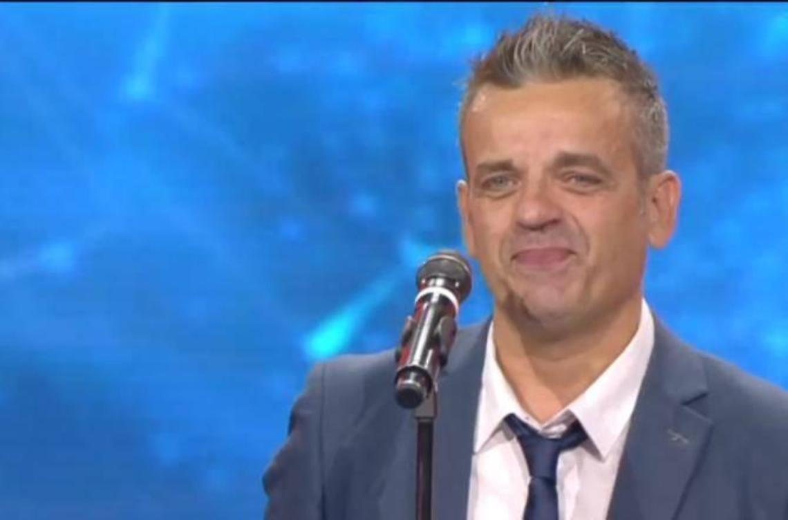 Luca Liberini commuove l'Italia in tv