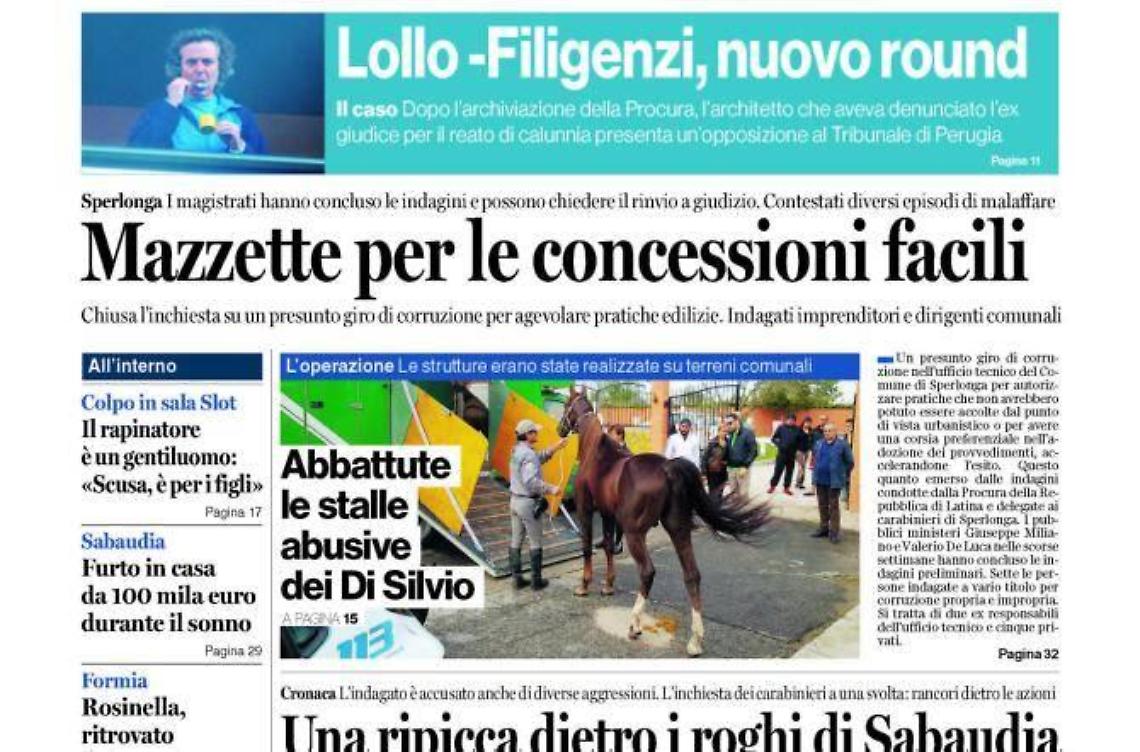 Chiedi al tuo edicolanteLatina Oggi e Il Tempo