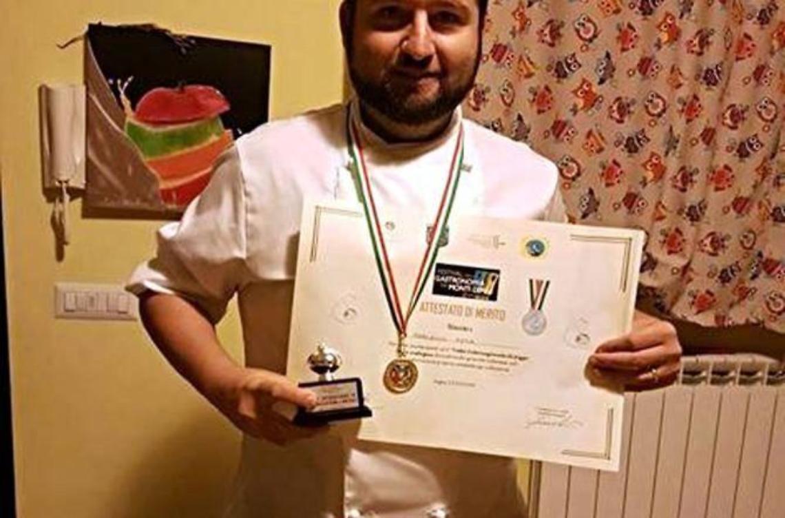 Pizza alla Castagna, un premio per Marcello Fotia