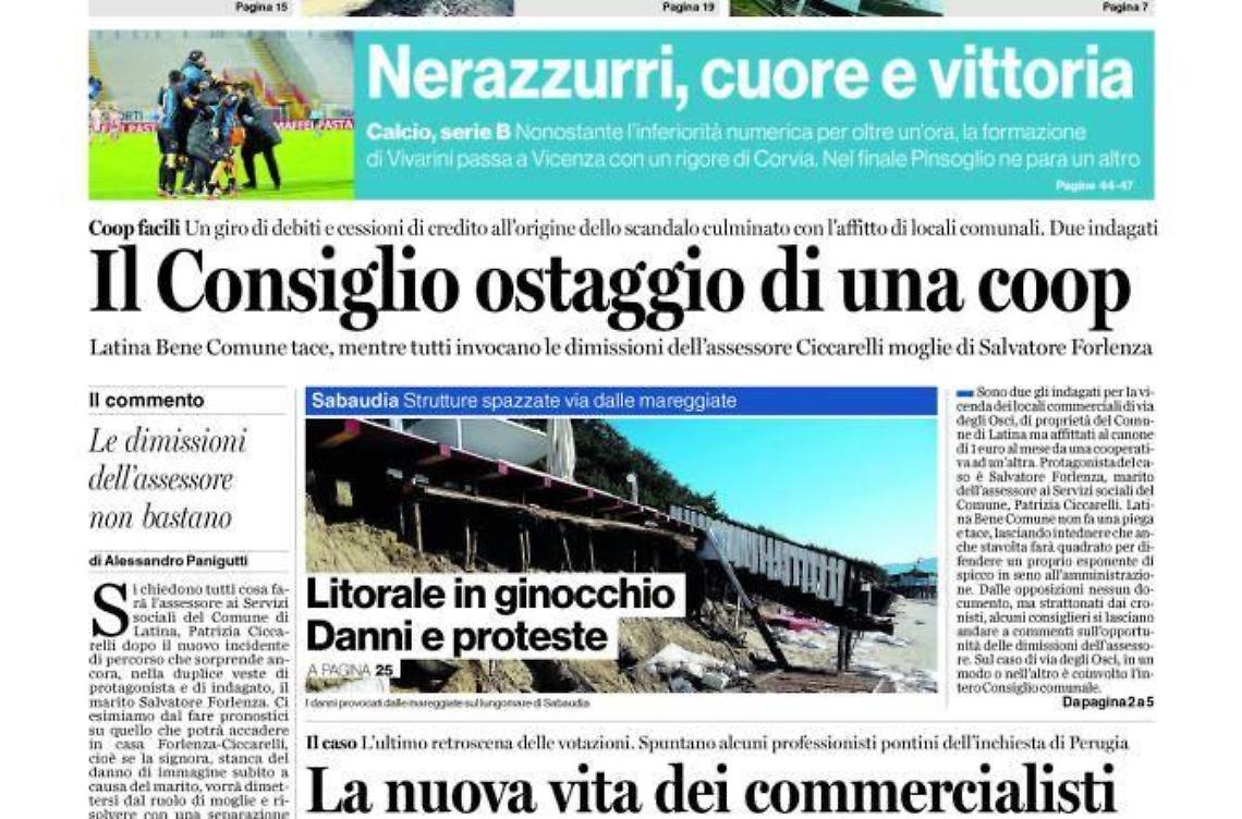 Chiedi al tuo edicolanteLatina Oggi e Il Tempo