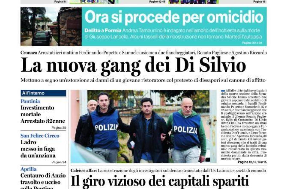 CHIEDI AL TUO EDICOLANTE LATINA OGGI IN ABBINAMENTO CON IL TEMPO