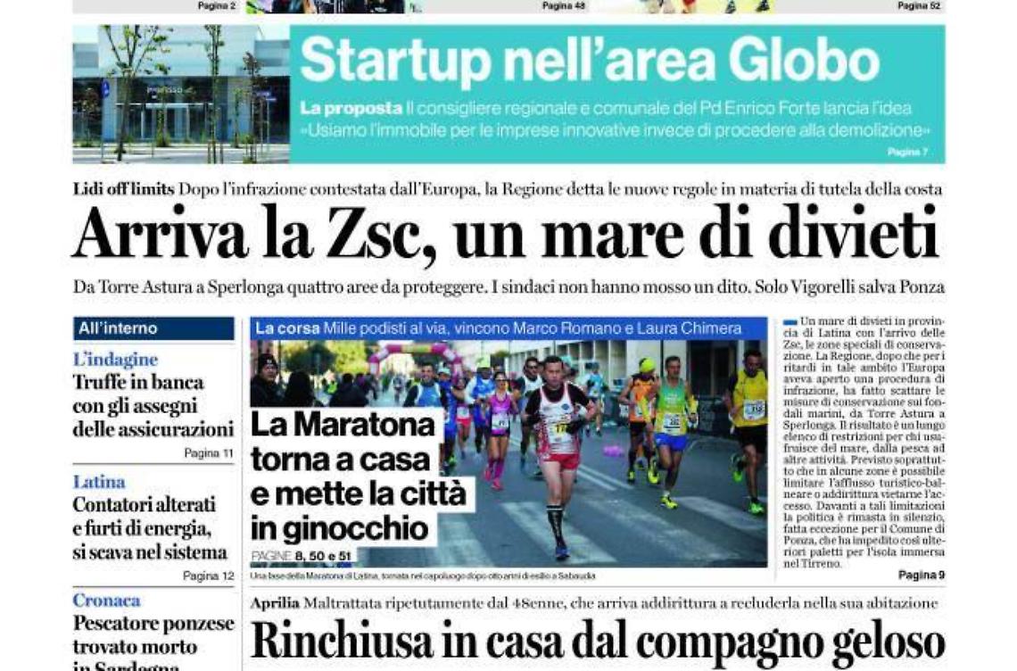 CHIEDI AL TUO EDICOLANTE LATINA OGGI IN ABBINAMENTO CON IL TEMPO