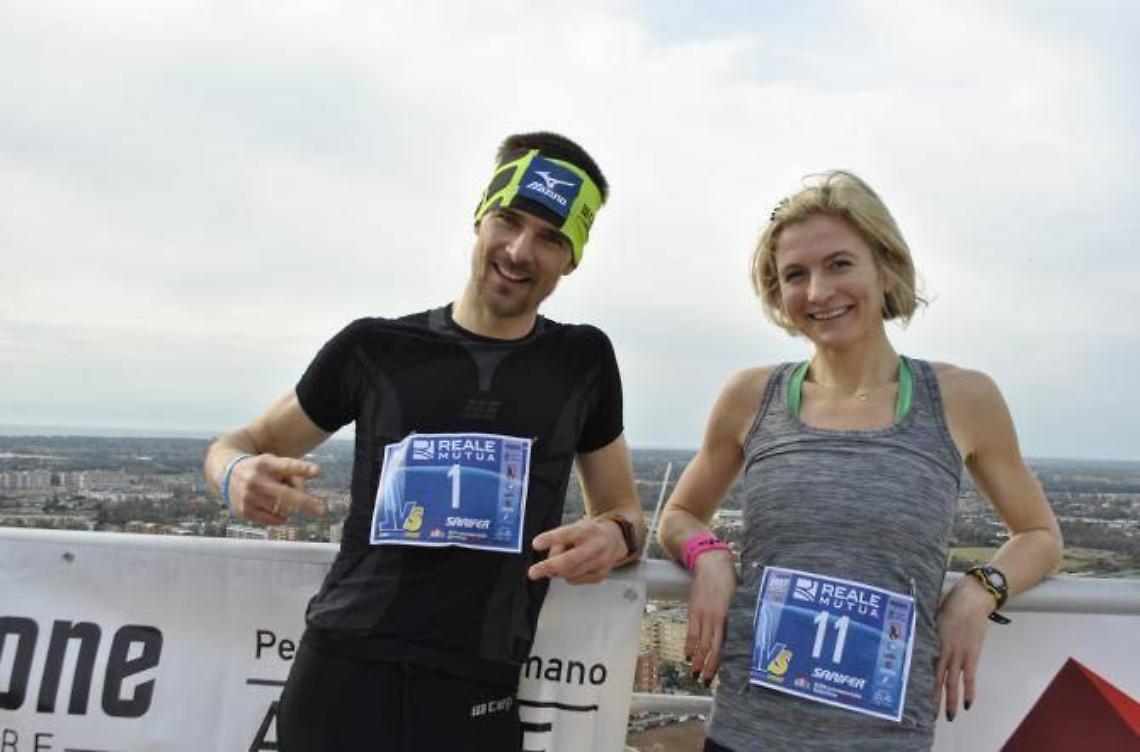 Il vento dell'est spira sulla Torre Pontina. Il Vertical Sprint si conferma spettacolare
