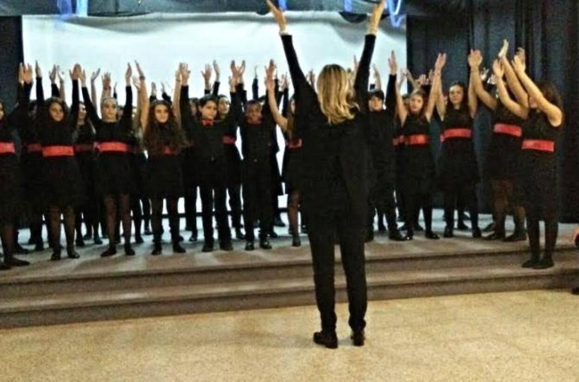 Il coro dell'istituto Pascoli va a Sanremo e si esibisce su Rai Uno 