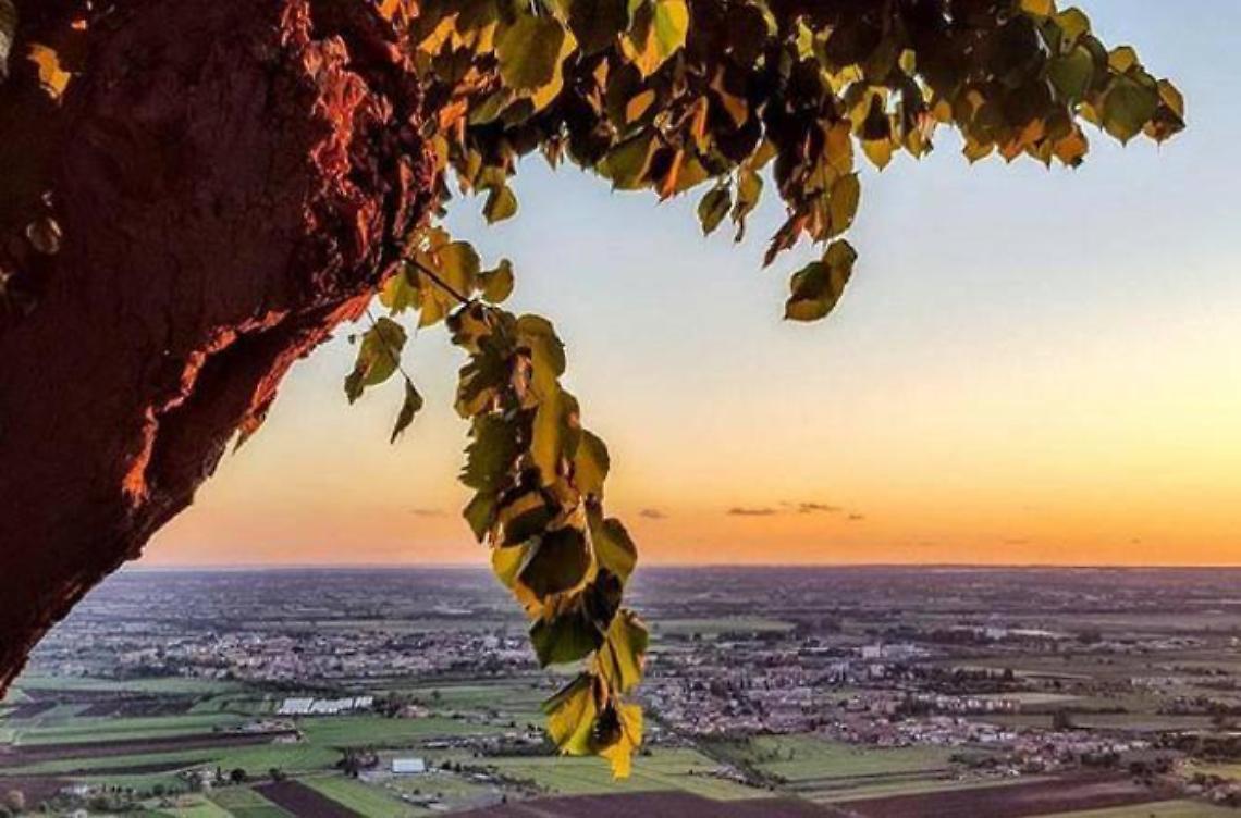 La magia del tramonto sulla pianura pontina, ecco il nuovo Iger of the Week