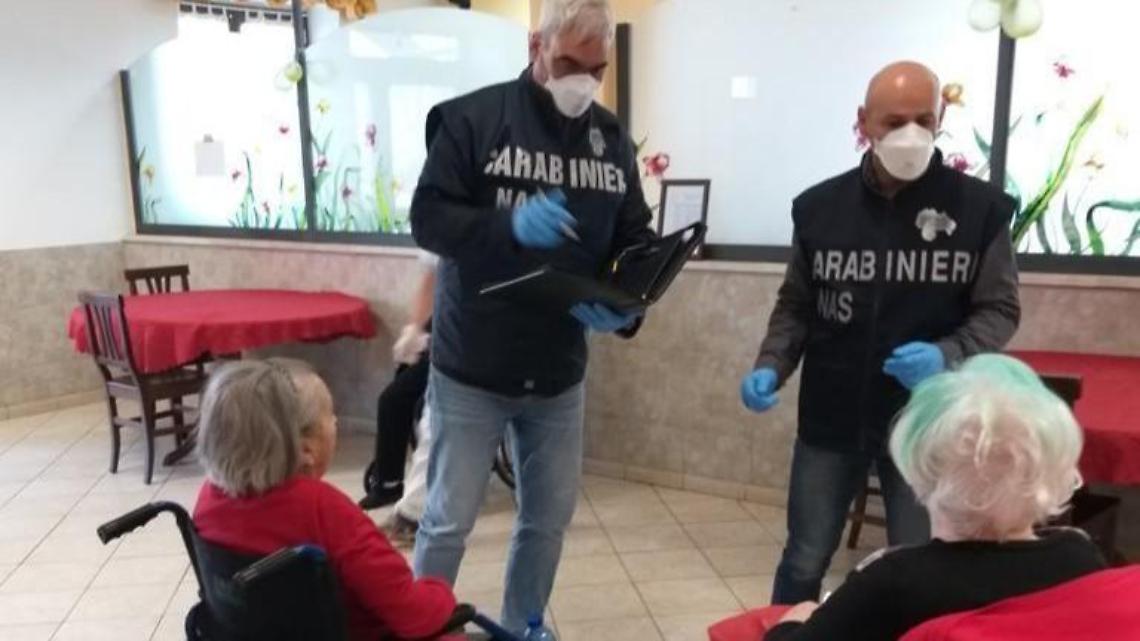 Controlli dei Nas nelle Rsa: irregolarità e sanzioni