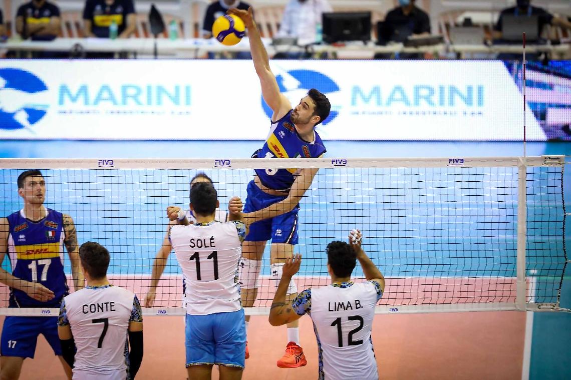 L'Italia del volley batte l'Argentina 3-1 e fa felice Cisterna
