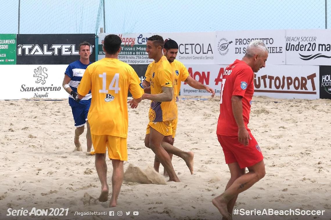 Il Terracina Beach Soccer si qualifica per la Final Eight