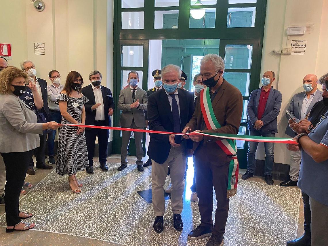 Nuovo Museo Cambellotti, taglio del nastro in piazza San Marco