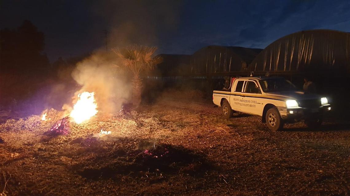 Incendio a Borgo San Donato, sul posto Vigili del Fuoco e Anc Sabaudia
