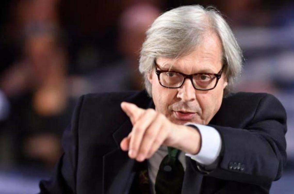 Vittorio Sgarbi a Latina per sostenere il candidato sindaco Zaccheo