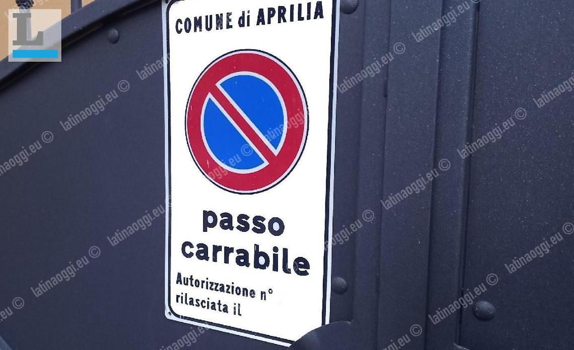Il Comune di Aprilia: "Avvisi sui passi carrabili, si al dialogo ma niente stop"