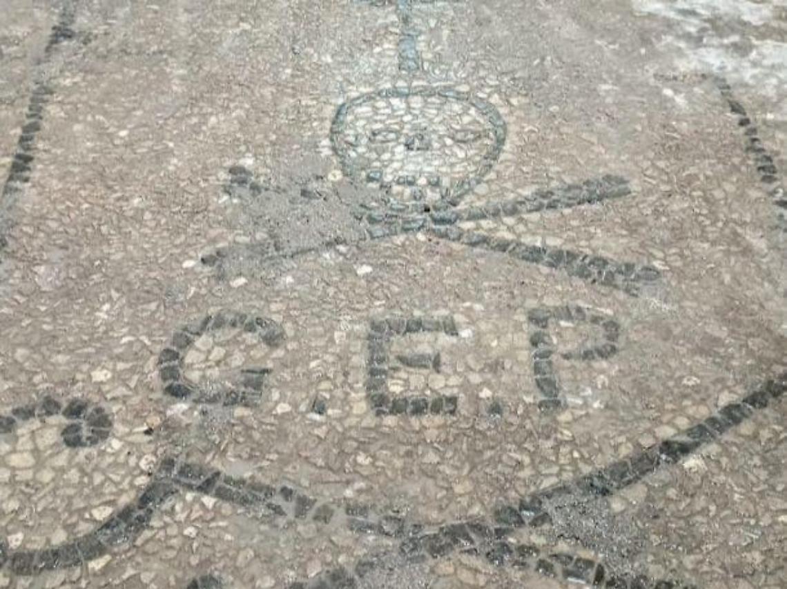 Lavori al cimitero, rinvenuto un mosaico: ora il sopralluogo
