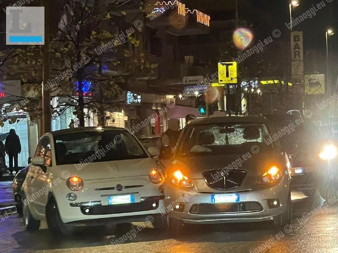 Latina, incidente stradale in via Isonzo: rallentamenti e code