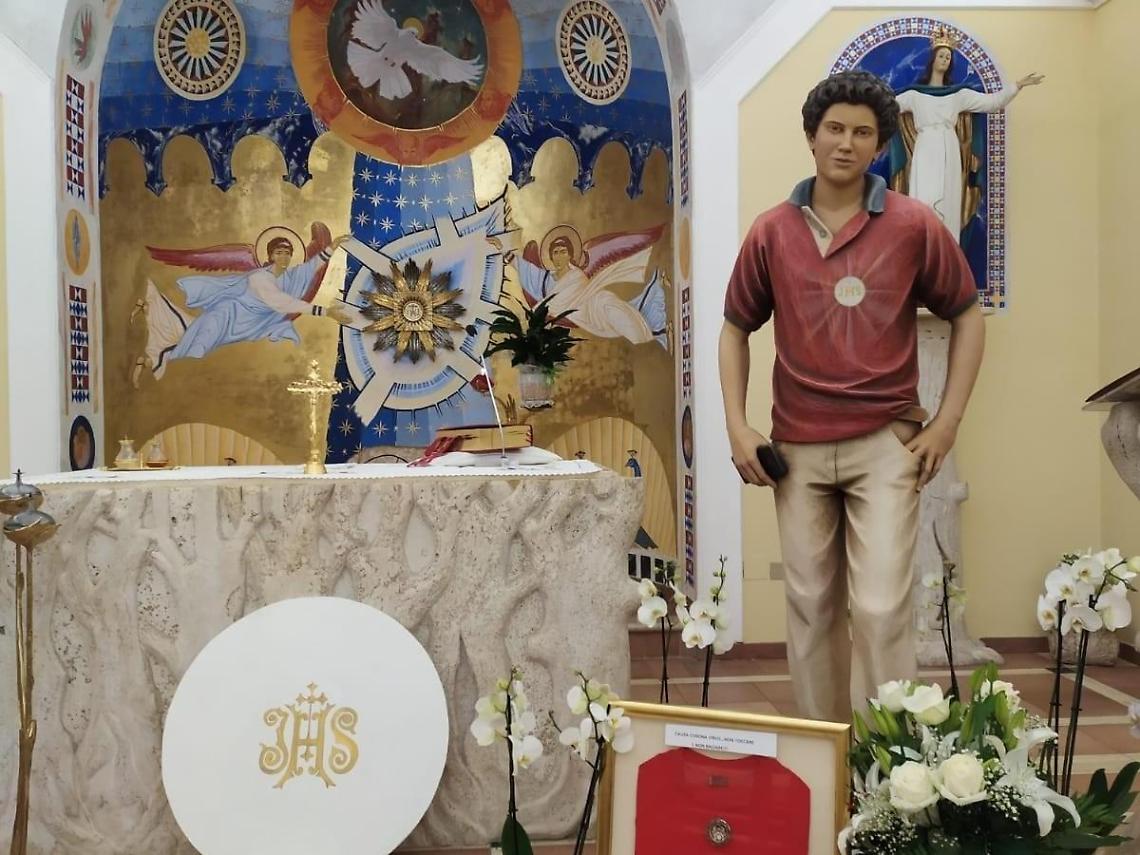 La Reliquia del Beato Carlo Acutis nella parrocchia di Sant'Anna