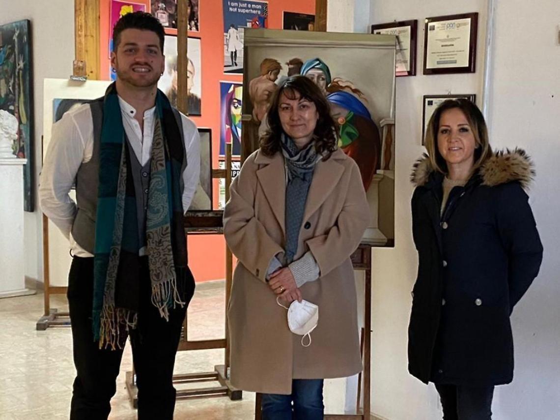Il Liceo Artistico incontra Canò, studenti in visita al Mug