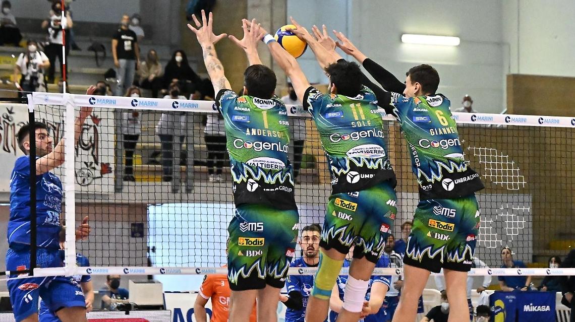 Troppo Perugia per la Top Volley: Cisterna perde 3-0 in casa