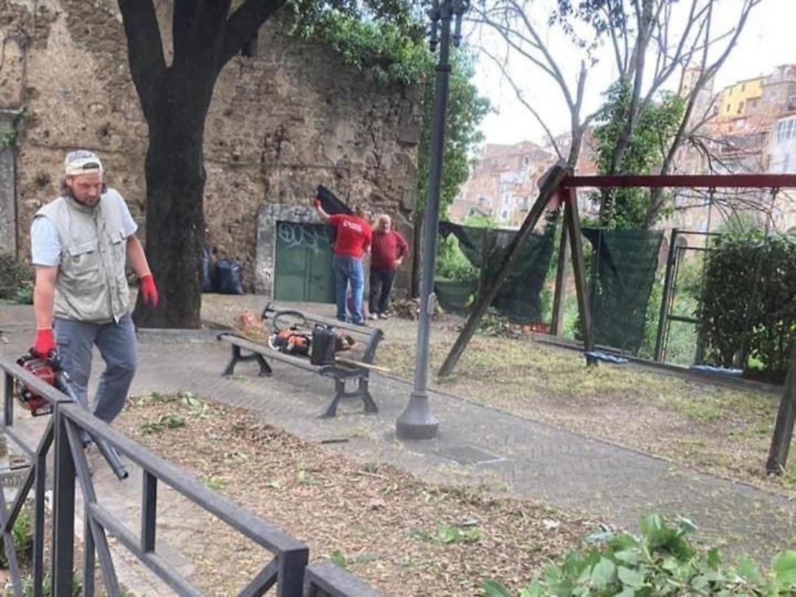 La FederCaccia "adotta" l'area dei giardini di via San Rocco di Cori