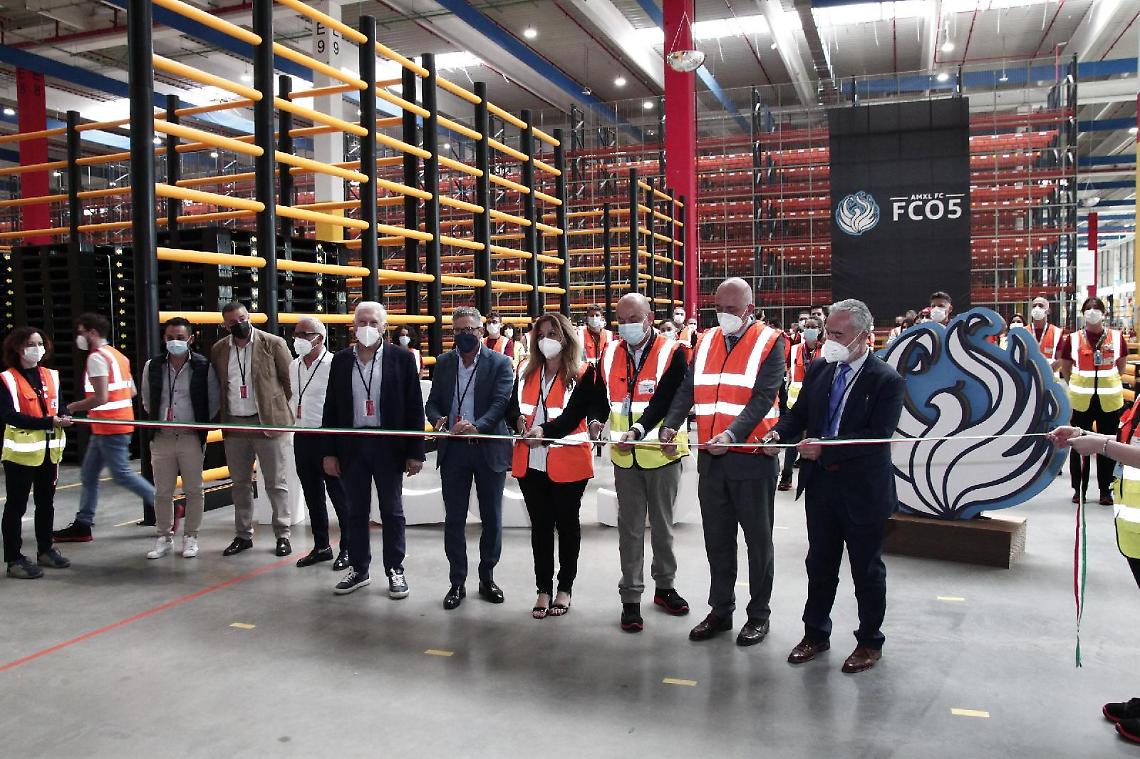 Entra in funzione il nuovo centro di distribuzione Amazon ad Ardea