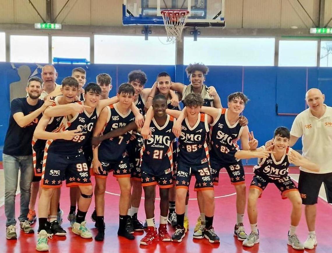 L'Under 15 Eccellenza della Smg Latina si qualifica per le Finali Nazionali