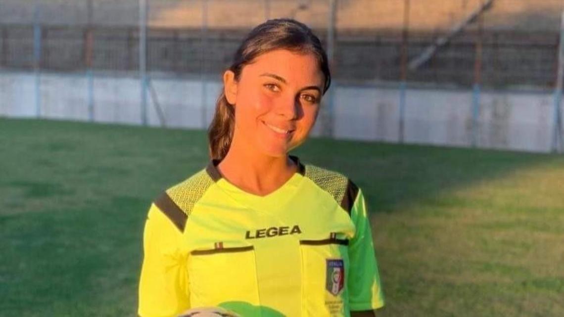 Ilaria, la prima donna arbitro di Formia a dirigere una partita di Promozione