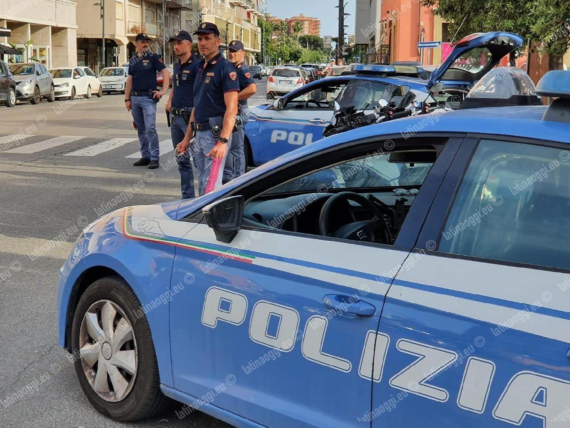 Latina, polizia a “Alto Impatto”: due arresti per droga e cartucce illegali