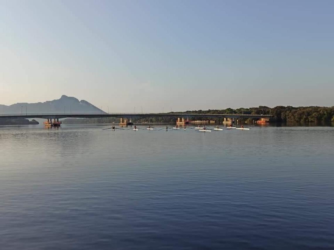 Il Lago di Paola torna ad ospitare la Nazionale olimpica di canottaggio