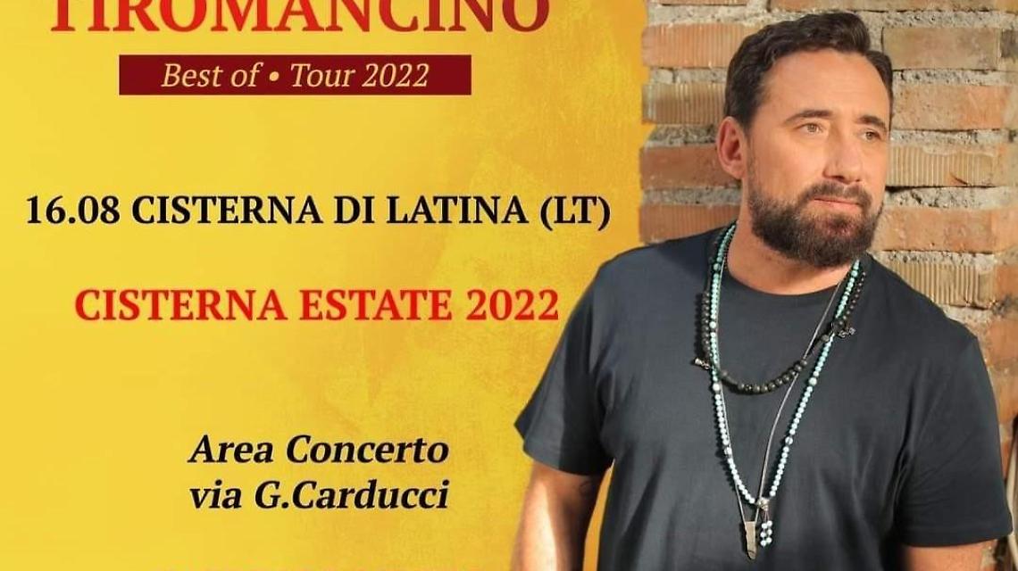 Il clou di Cisterna Estate: il concerto dei Tiromancino