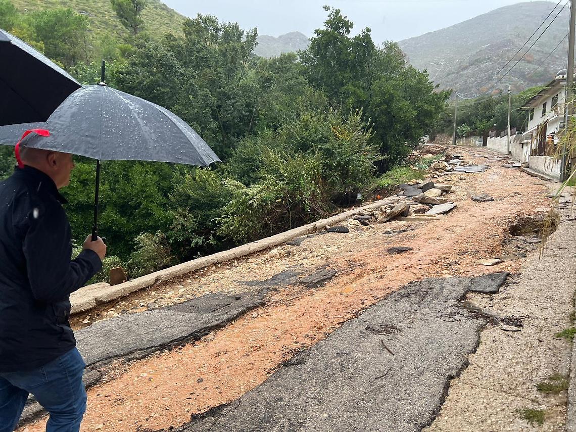 Maltempo e fango a Formia, il calvario degli sfollati