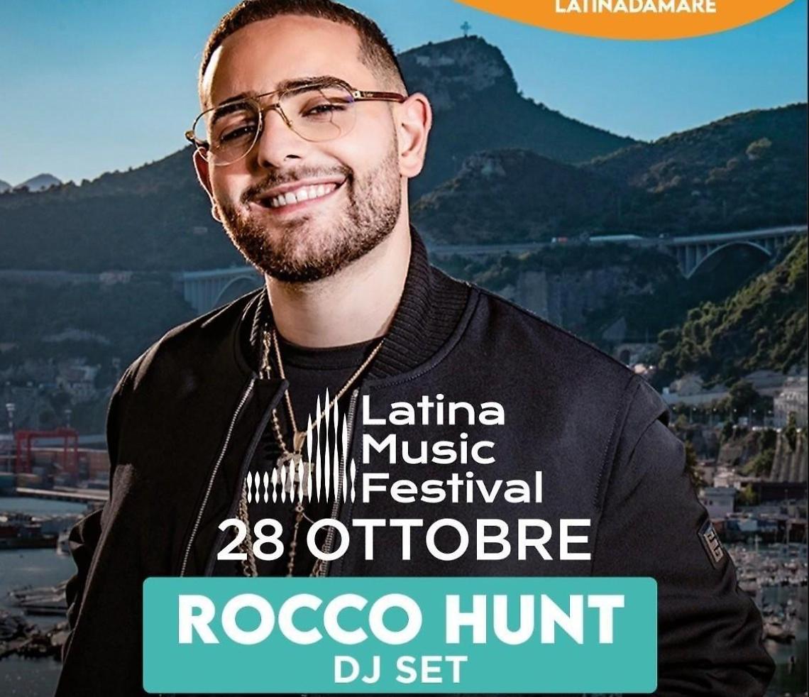 Latina Music Festival, domani si comincia con Rocco Hunt: ecco il programma