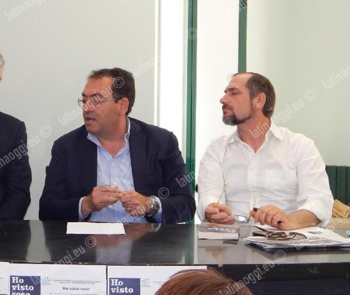 Il sindaco Antonio Terra e Alberto De Monaco