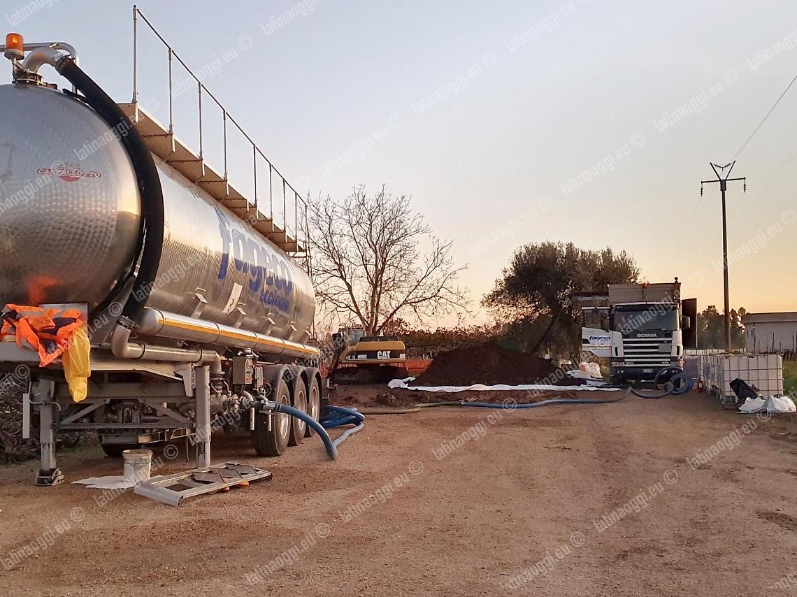 Furto di gasolio  e danno ambientale