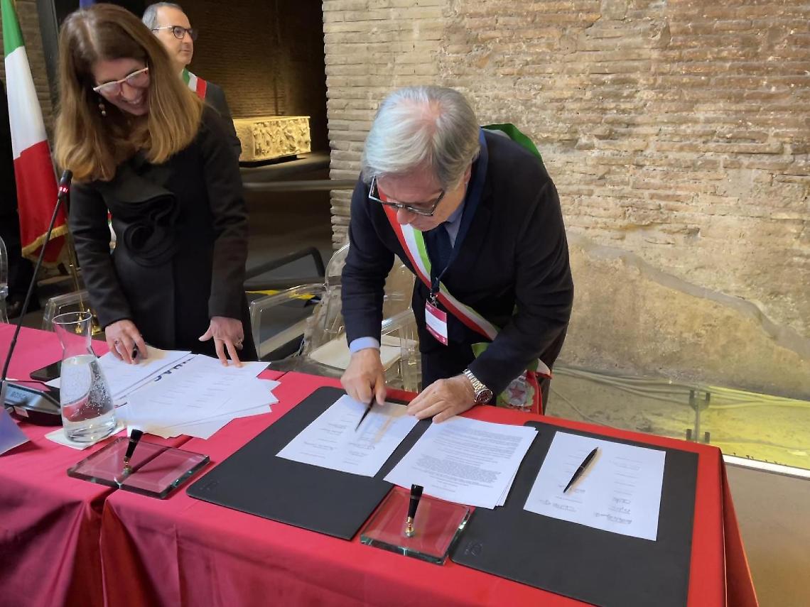 Via Appia, sottoscritta  la candidatura all'Unesco