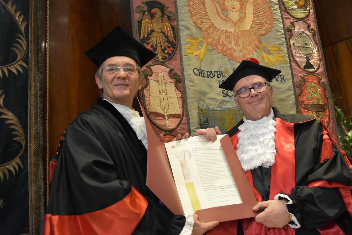Laurea ad honorem per l'imprenditore pontino Aldo Braca