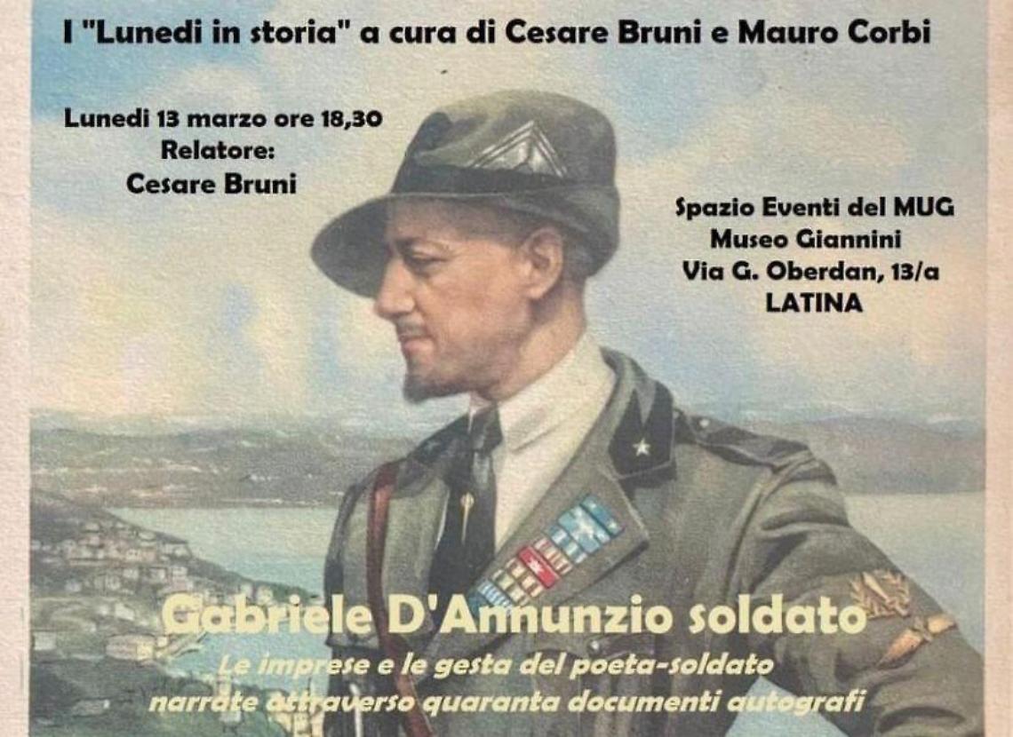 Gabriele D'Annunzio soldato, oggi il focus al Mug di via Oberdan
