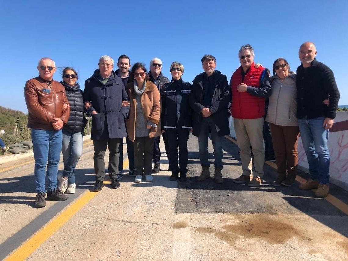 Sabaudia, finalmente riapre la strada Lungomare