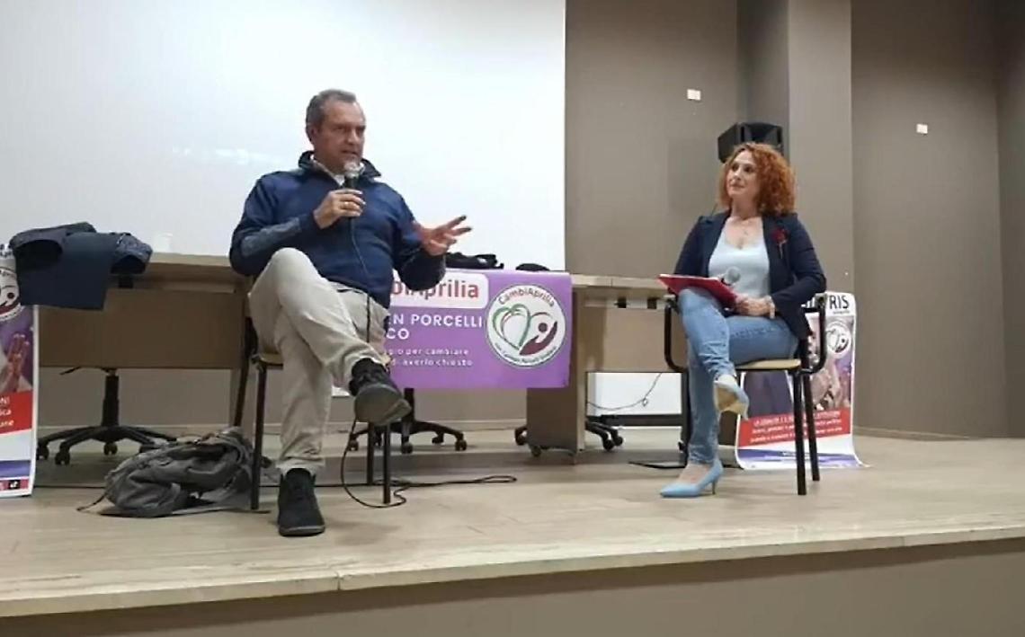 Luigi De Magistris e Carmen Porcelli