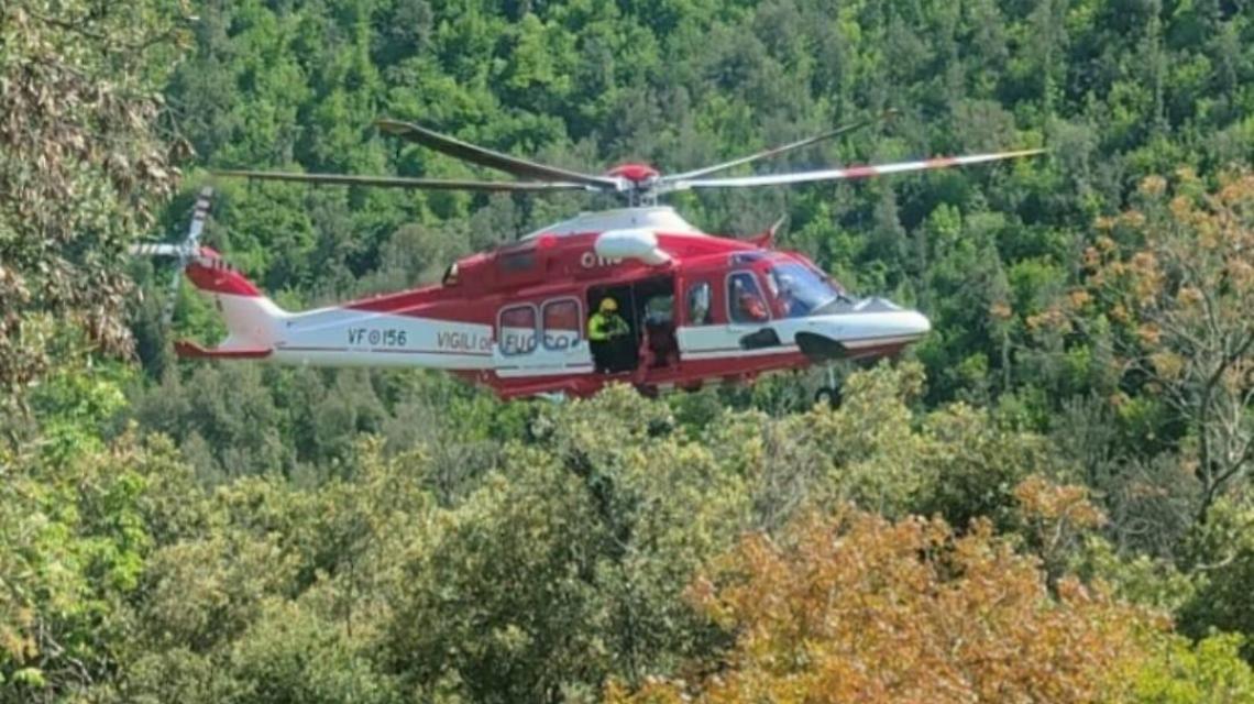 Dispersi in montagna, salvati dai vigili del fuoco