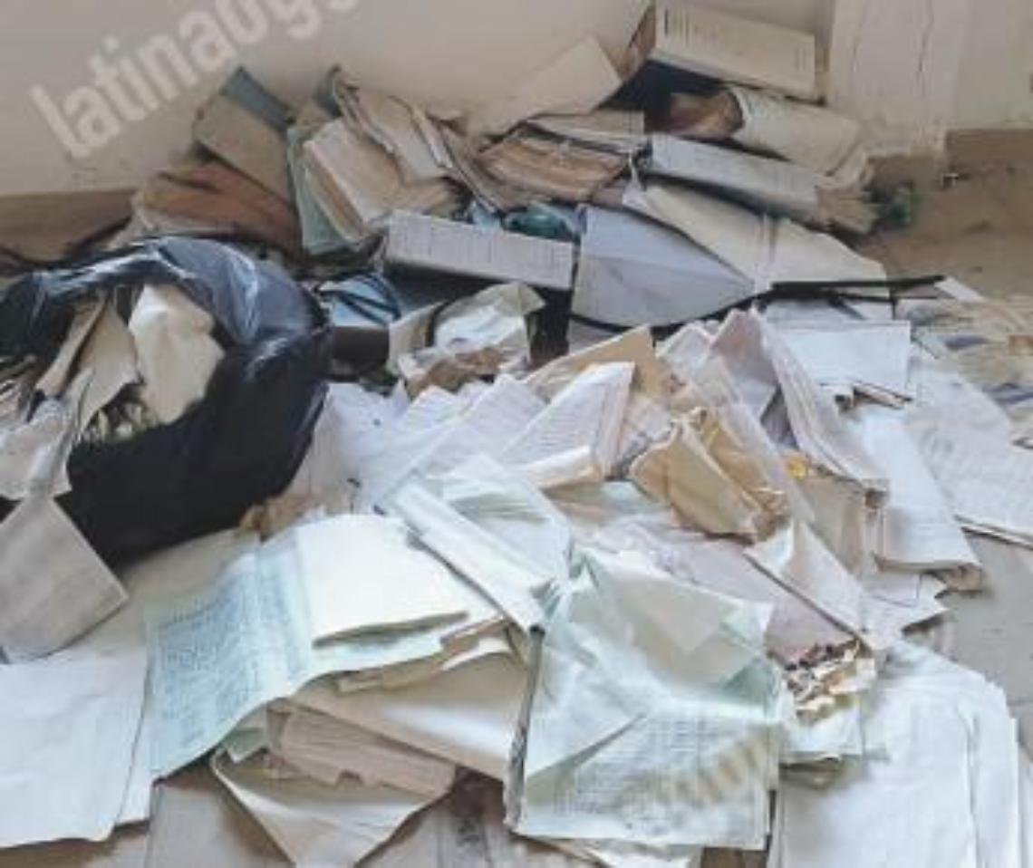 Quel cimitero di fascicoli che giace all'interno della ex Slm di Latina