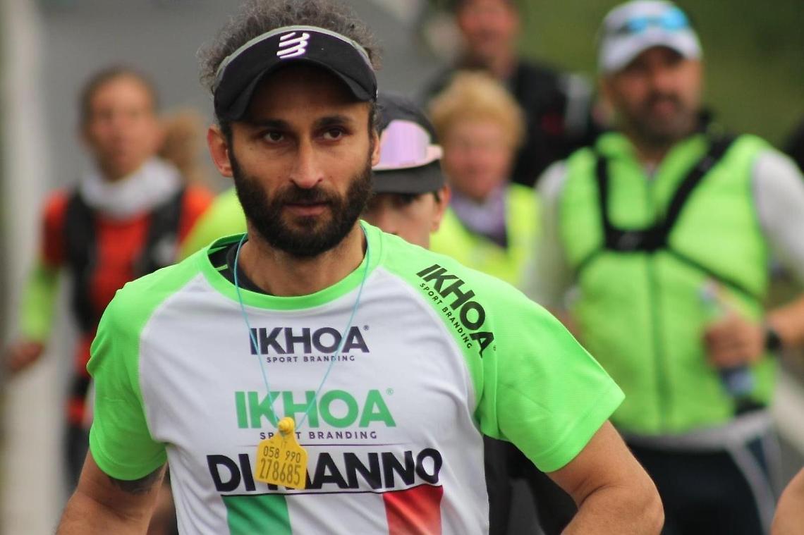 Il terracinese di Manno sul tetto del mondo nell'ultramarathon