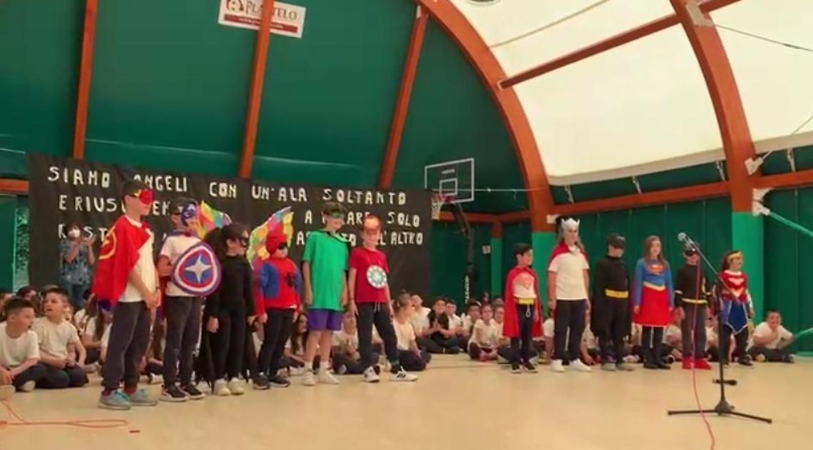 Alunni “Supereroi”  difendono i diritti dei bambini a Sermoneta