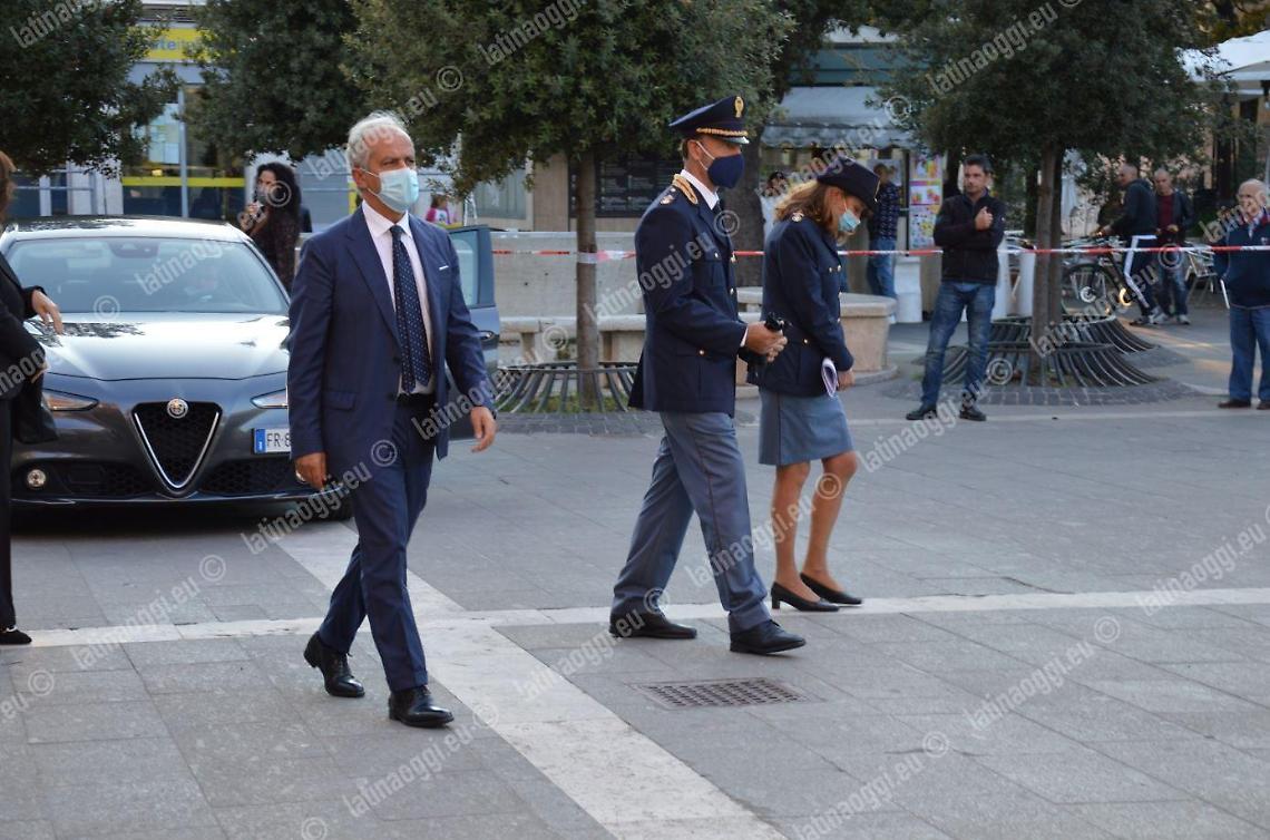 Il Ministro PIantedosi a Latina: partecipa al Comitato per la sicurezza